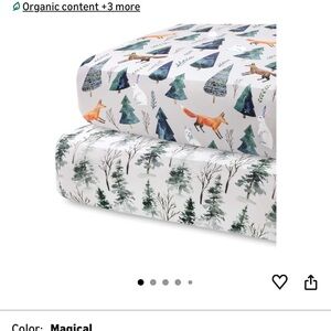 Pobi Baby Crib Sheet Set